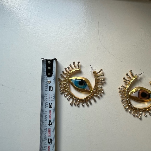 NEW Schiaparelli style surrealist earrings - Picture 6 of 6